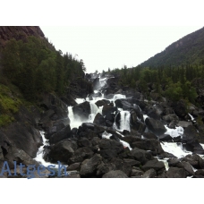 Путешествие по Горному Алтаю, водопад Учар